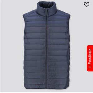 Men’s UNIQLO Ultra Light Down Puffer Vest Size Large